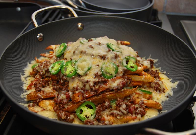 Mom also taught me how to make perfect french fries. With 12 quarts of chili on the stove, you had to get creative. We didn't call it poutine back then, but that's what it turned out to be. BOB YESBEK PHOTO